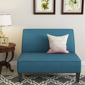 Devair Upholstered 44'' Loveseat  Wooden Bazar