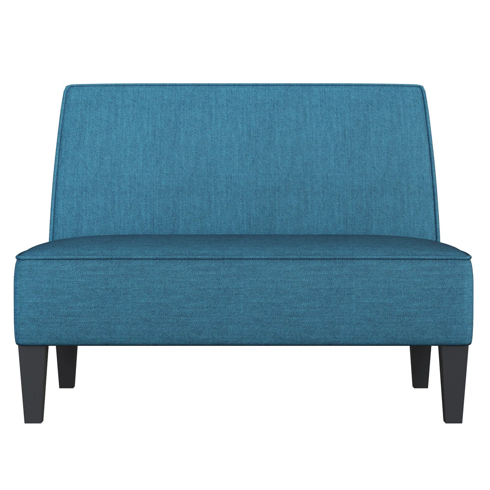 Devair Upholstered 44'' Loveseat  Wooden Bazar