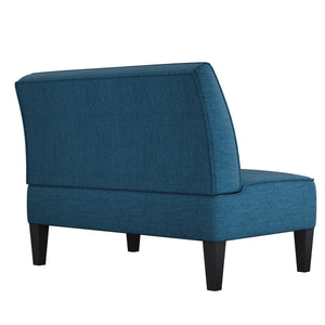 Devair Upholstered 44'' Loveseat  Wooden Bazar