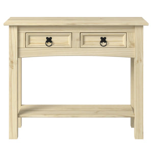 Solid Wood Top Console Table for Entryway, Hallway & Living Room  Wooden Bazar