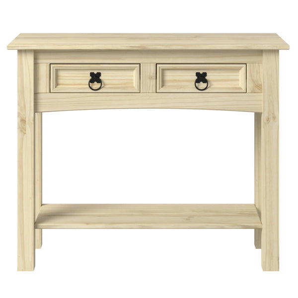 Solid Wood Top Console Table for Entryway, Hallway & Living Room  Wooden Bazar