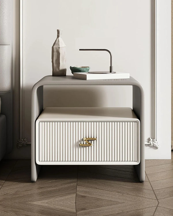 Giggy Modern Bedside Table - Wooden Bazar