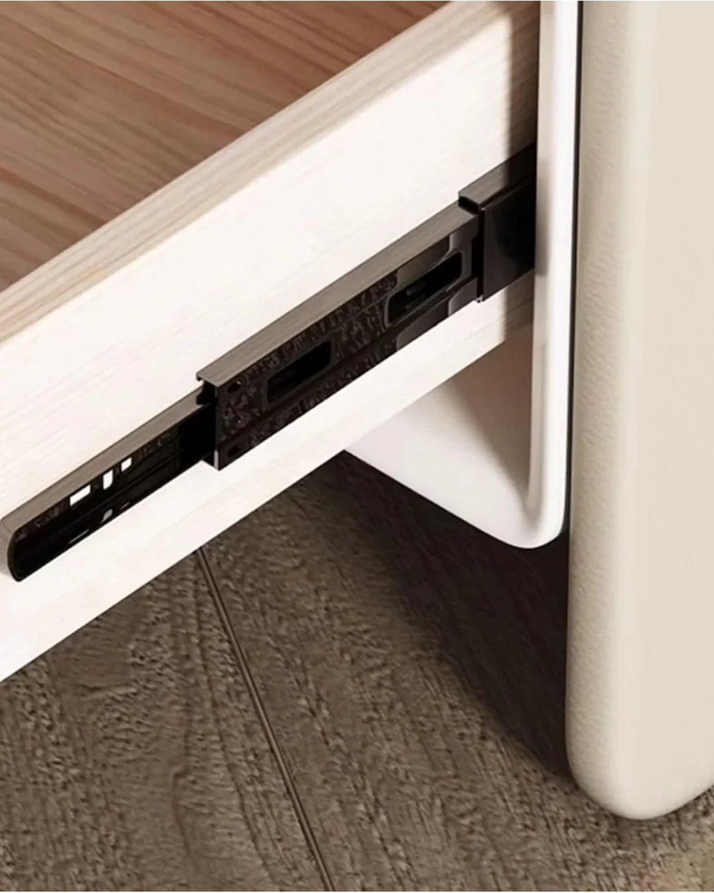 Giggy Modern Bedside Table - Wooden Bazar