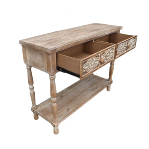 Console Table for Entryway, Hallway, Living Room & Bedroom  Wooden Bazar
