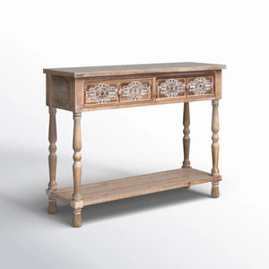 Console Table for Entryway, Hallway, Living Room & Bedroom  Wooden Bazar