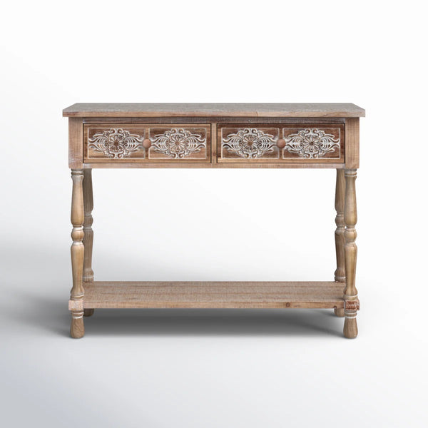 Console Table for Entryway, Hallway, Living Room & Bedroom  Wooden Bazar