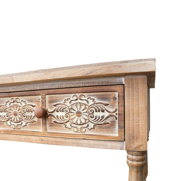 Console Table for Entryway, Hallway, Living Room & Bedroom  Wooden Bazar