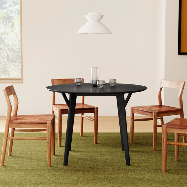 Evanston 42" Wood Dining Table  Wooden Bazar