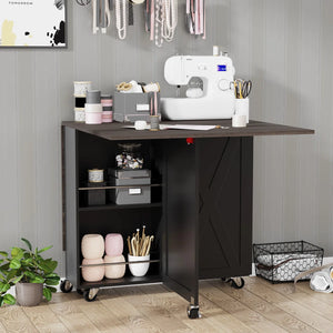 Liver Extendable Foldable Dining Table - Wooden Bazar