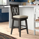 Fortville Counter Stool  Wooden Bazar