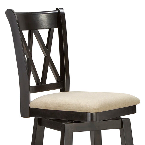 Fortville Counter Stool  Wooden Bazar