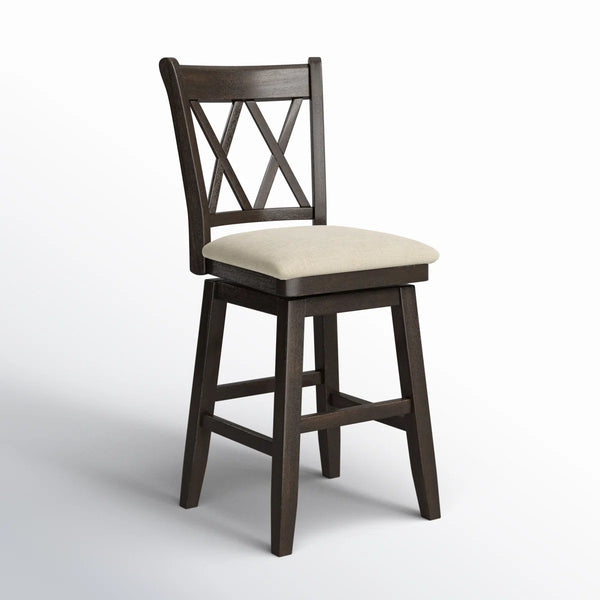 Fortville Counter Stool  Wooden Bazar