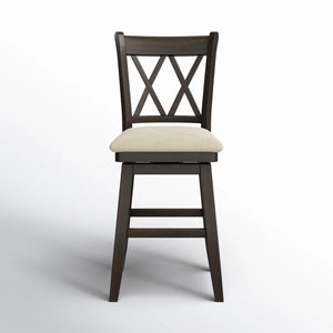 Fortville Counter Stool  Wooden Bazar