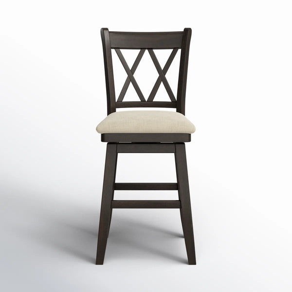 Fortville Counter Stool  Wooden Bazar