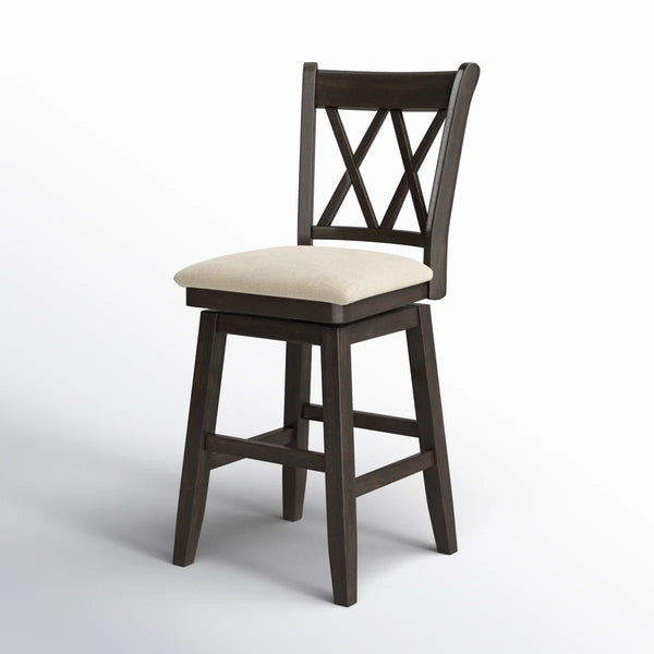 Fortville Counter Stool  Wooden Bazar