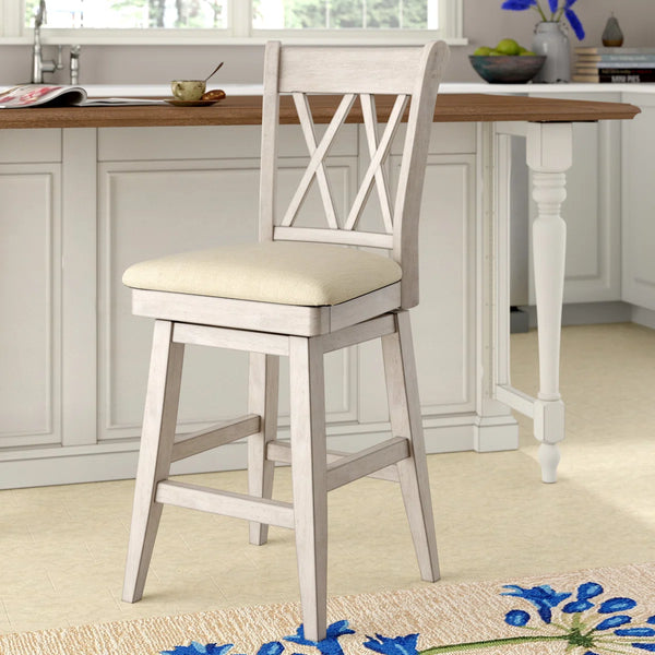 Fortville Counter Stool  Wooden Bazar