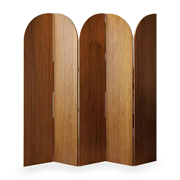 French Antique White Cedar Wood Folding Room Divider  Wooden Bazar