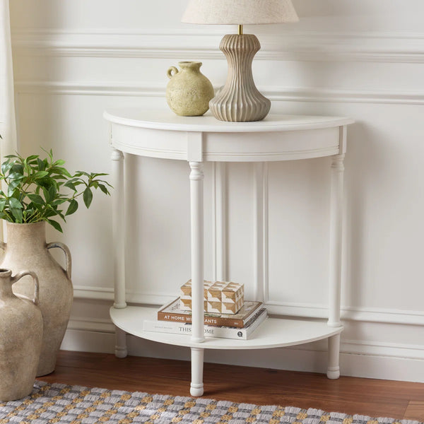 Modern Transitional Console Table for Entryway & Living Room  Wooden Bazar