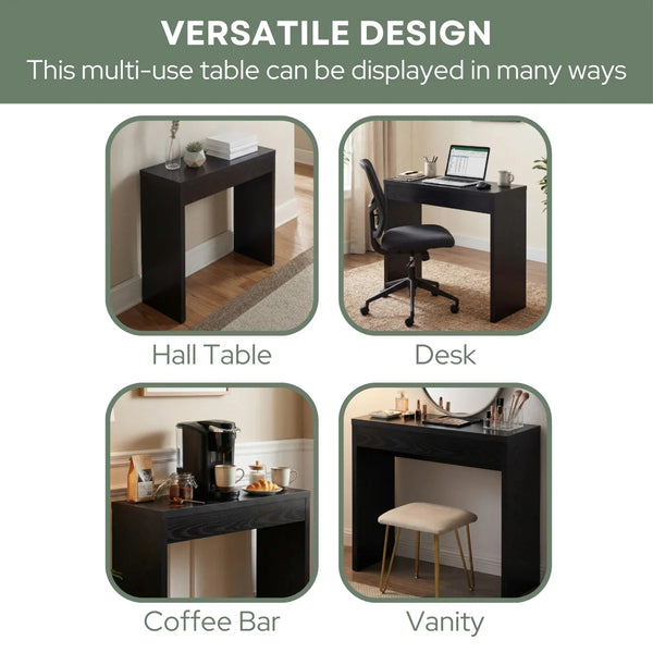 Modern Console Table for Entryway, Hallway & Living Room  Wooden Bazar