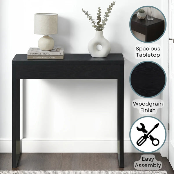 Modern Console Table for Entryway, Hallway & Living Room  Wooden Bazar