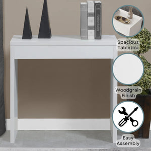 Modern Console Table for Entryway, Hallway & Living Room  Wooden Bazar