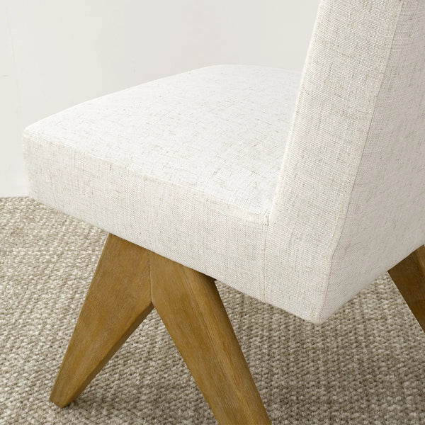 Dining Table Sets With 52'' Round Table & 4 Upholstered Solid Wood Chairs