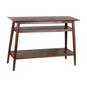 Grendon  Solid Wood Farmhouse Console Table  Wooden Bazar
