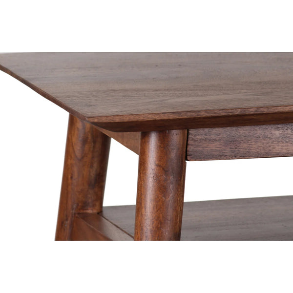 Grendon  Solid Wood Farmhouse Console Table  Wooden Bazar