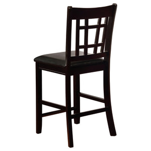Oval Counter Height Dining Set Espresso - Wooden bazar