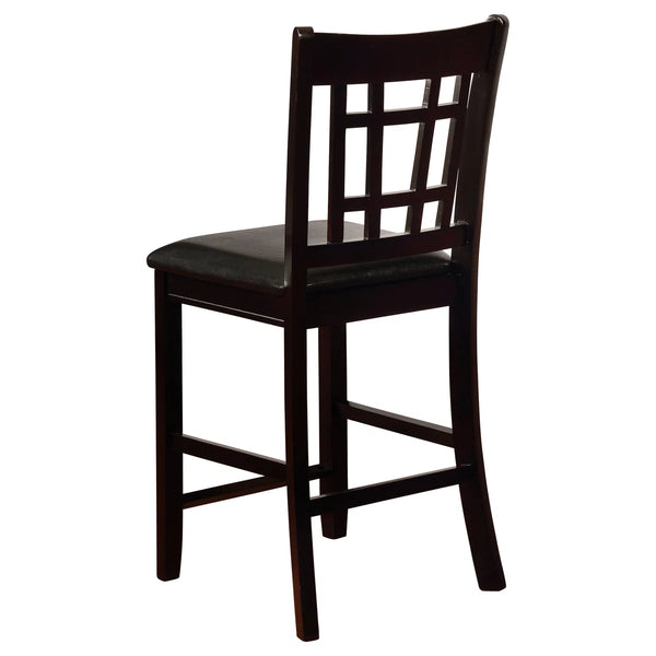 Oval Counter Height Dining Set Espresso - Wooden bazar