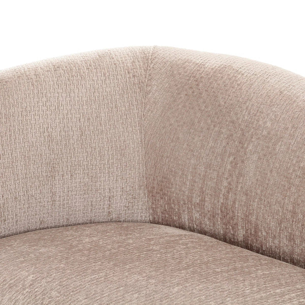 Heavner - Contemporary Beige Fabric 4-seat Sofa  Wooden Bazar