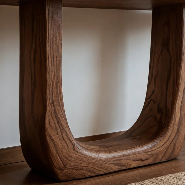Hewitt Console Table for Entryway, Hallway & Living Room | Modern Accent Table  Wooden Bazar