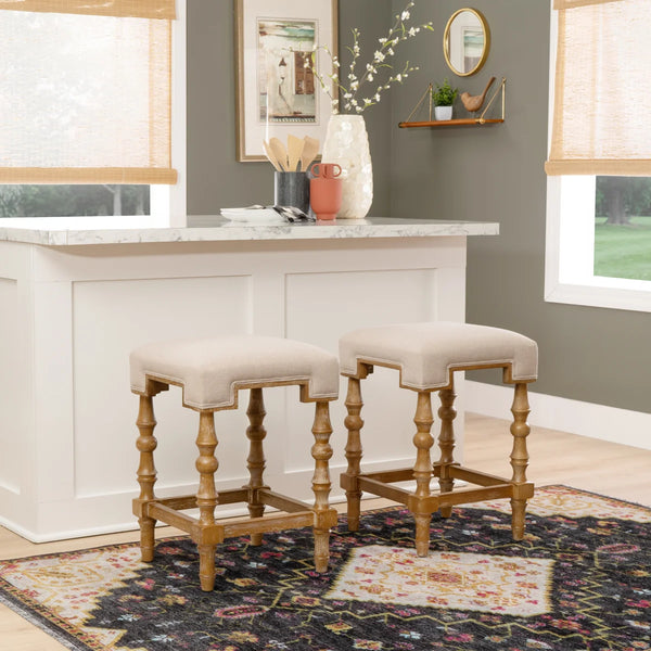Hinckley Bar & Counter Stool – Stylish Seating for Kitchen Islands and Home Bars  Wooden Bazar