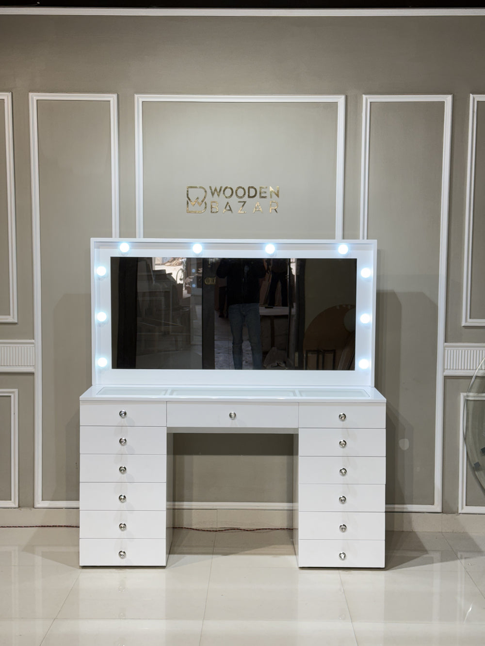 white dressing table designs Stylish L-Shaped Vanity Desk, White Makeup Table - On Sale - Overstock