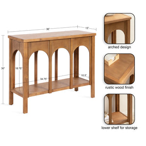 Wooden Entryway Console Table  Wooden Bazar