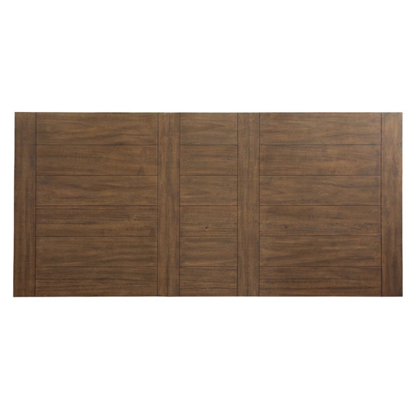 Hiken Extendable Solid Wood Base Dining Table - Wooden bazar