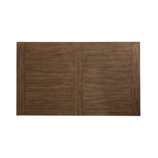 Hiken Extendable Solid Wood Base Dining Table - Wooden bazar