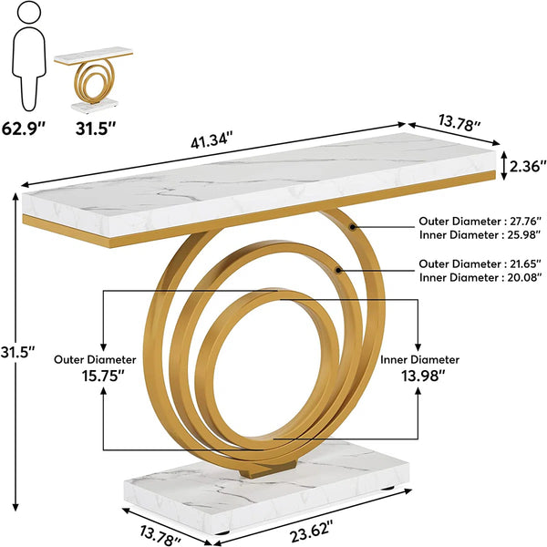 Sofa Table for Hallway & Living Room  Wooden bazar