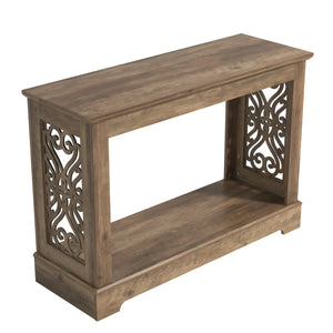 Console Table for Entryway, Hallway, Living Room & Sofa Area  Wooden Bazar
