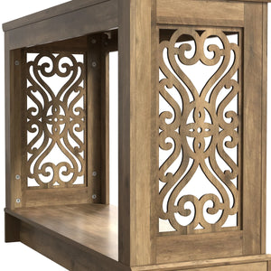 Console Table for Entryway, Hallway, Living Room & Sofa Area  Wooden Bazar