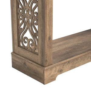 Console Table for Entryway, Hallway, Living Room & Sofa Area  Wooden Bazar