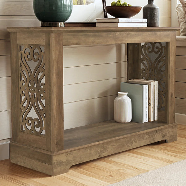 Console Table for Entryway, Hallway, Living Room & Sofa Area  Wooden Bazar