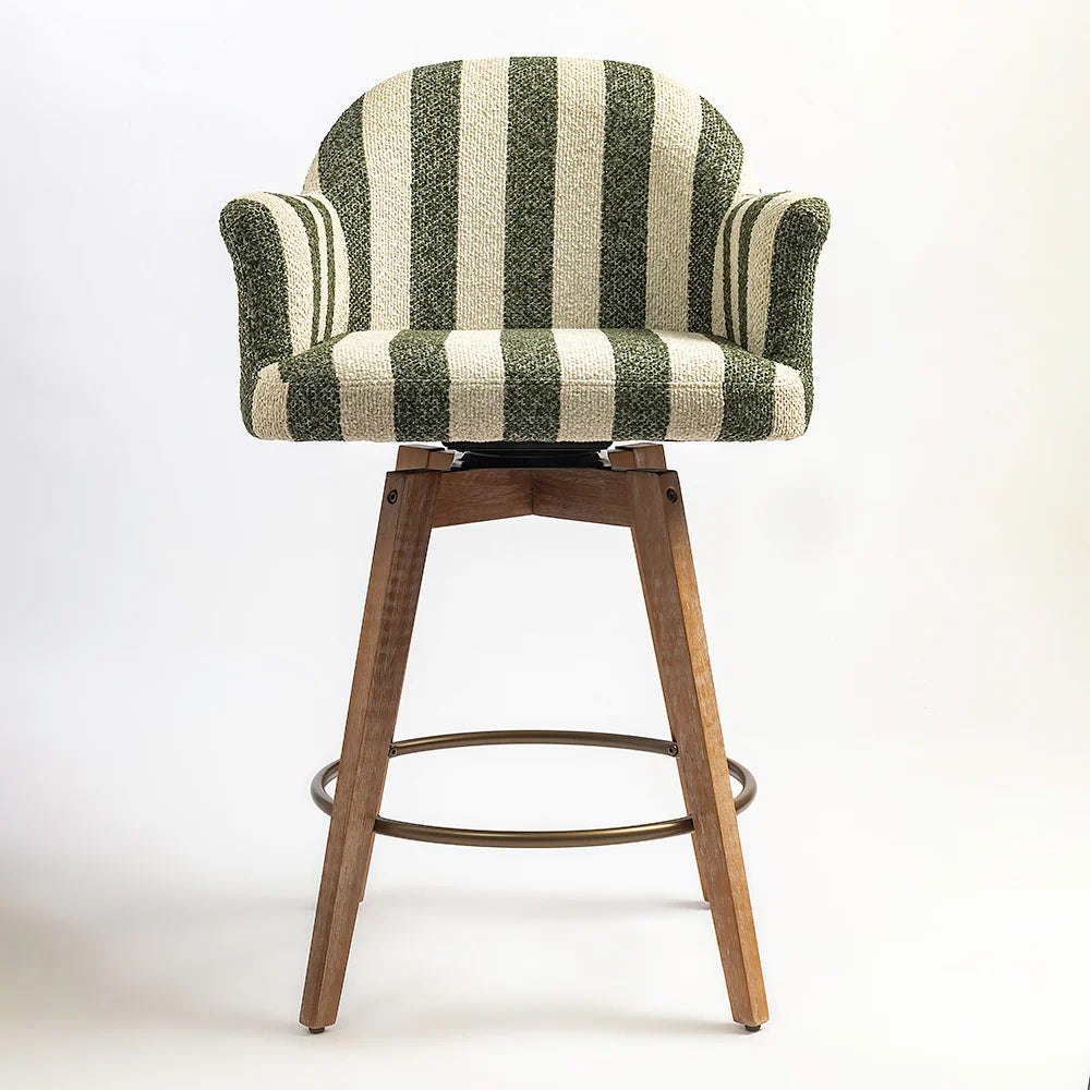Gaddy Modern Wooden Bar Stools - Wooden Bazar