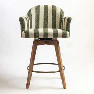 Gaddy Modern Wooden Bar Stools - Wooden Bazar
