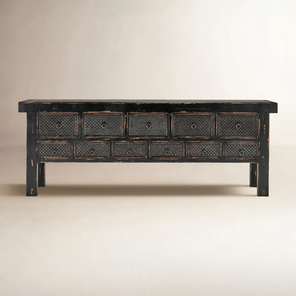 Solid Wood Top Console Table for Entryway, Living Room & Hallway  Wooden Bazar