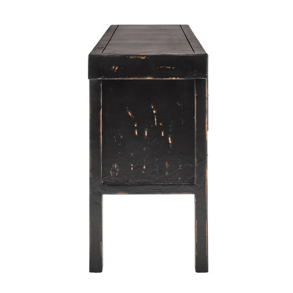 Solid Wood Top Console Table for Entryway, Living Room & Hallway  Wooden Bazar