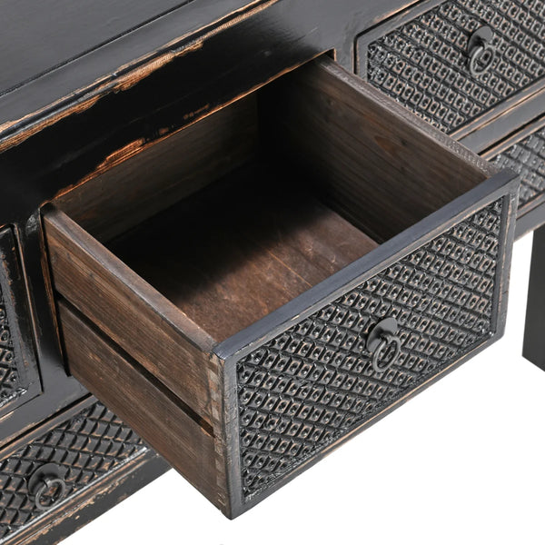 Solid Wood Top Console Table for Entryway, Living Room & Hallway  Wooden Bazar