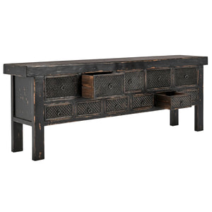 Solid Wood Top Console Table for Entryway, Living Room & Hallway  Wooden Bazar