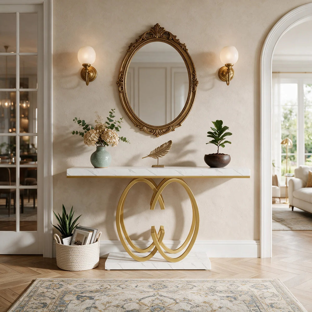 Console Table for Entryway & Living Room  Wooden bazar