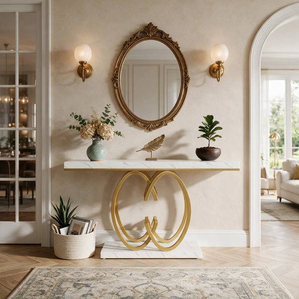 Console Table for Entryway & Living Room  Wooden bazar